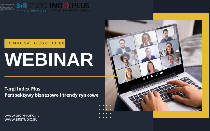 Targi Index Plus: Perspektywy biznesowe i trendy rynkowe - webinarium